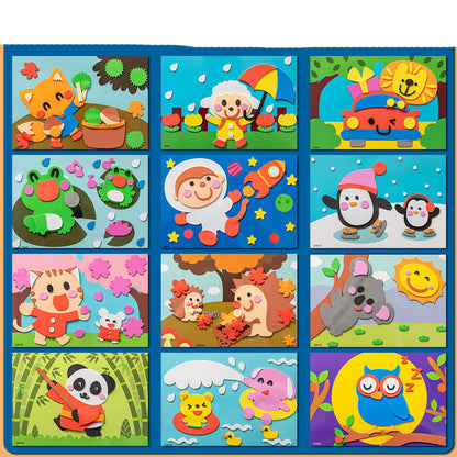 3D EVA Foam Stickers Puzzle
