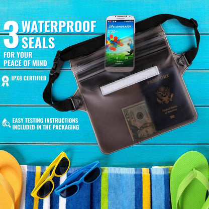 PVC Waterproof Mobile Storage Waist Bag