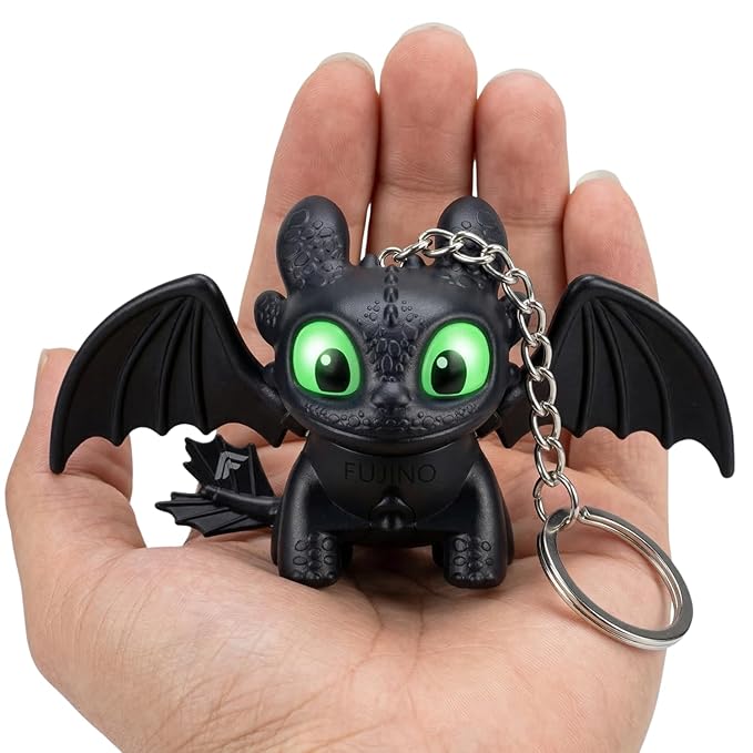 Toothless Night Fury Keychain