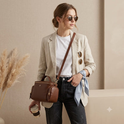 Luxe Voyager Crossbody Bag