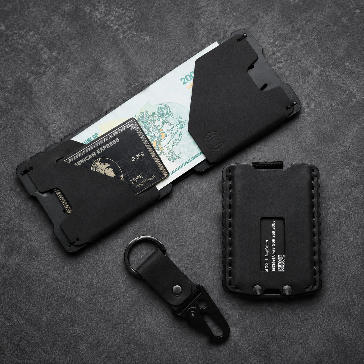 Signature Spine Minimalist Luxury Wallet