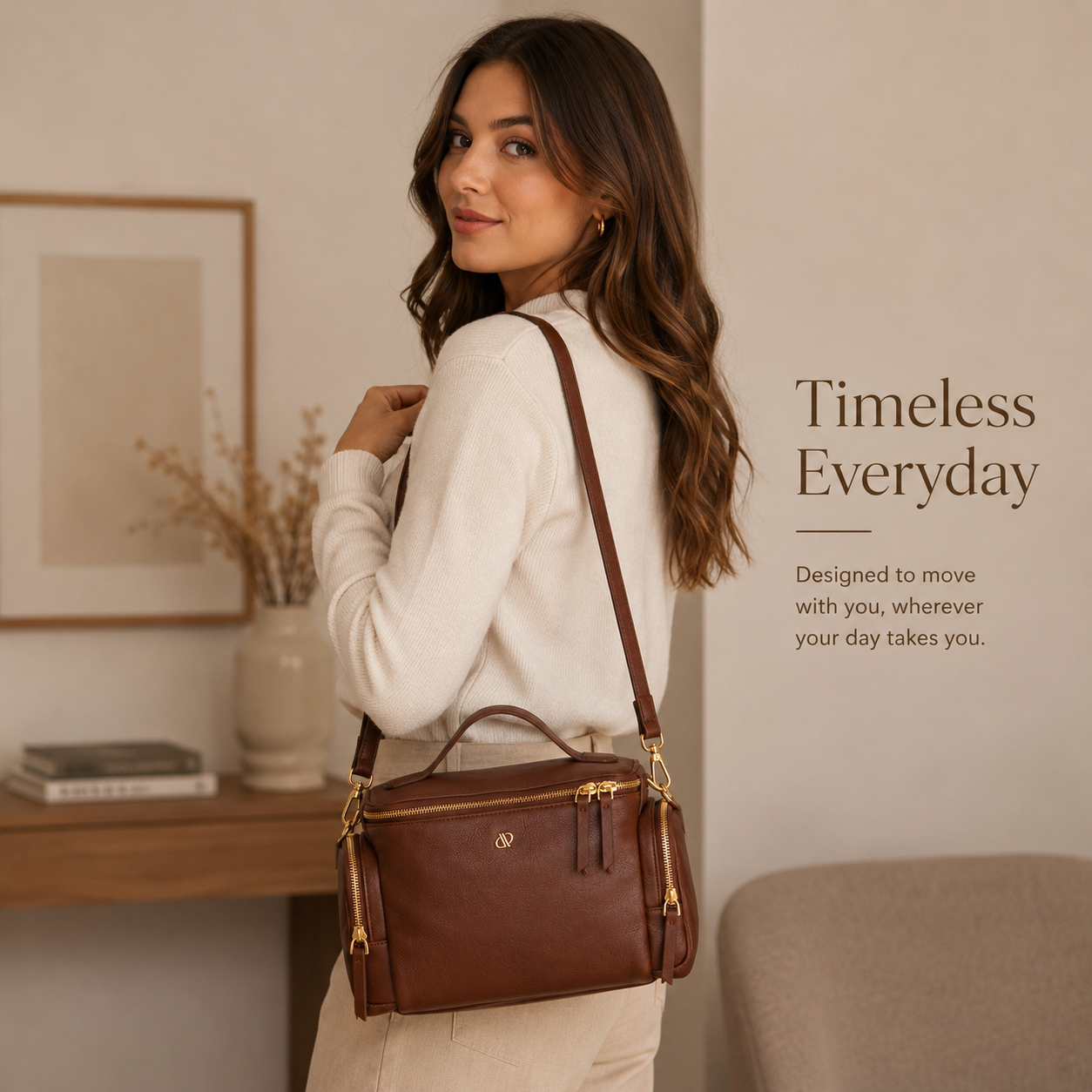 Luxe Voyager Crossbody Bag