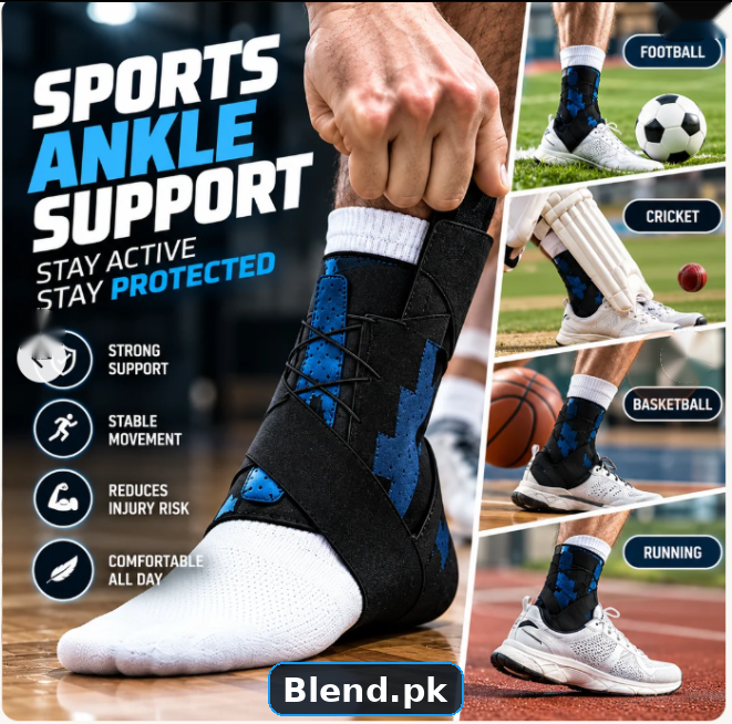 ProFit 360° Sports Ankle Support Brace – Adjustable Ankle Stabilizer for Men & Women