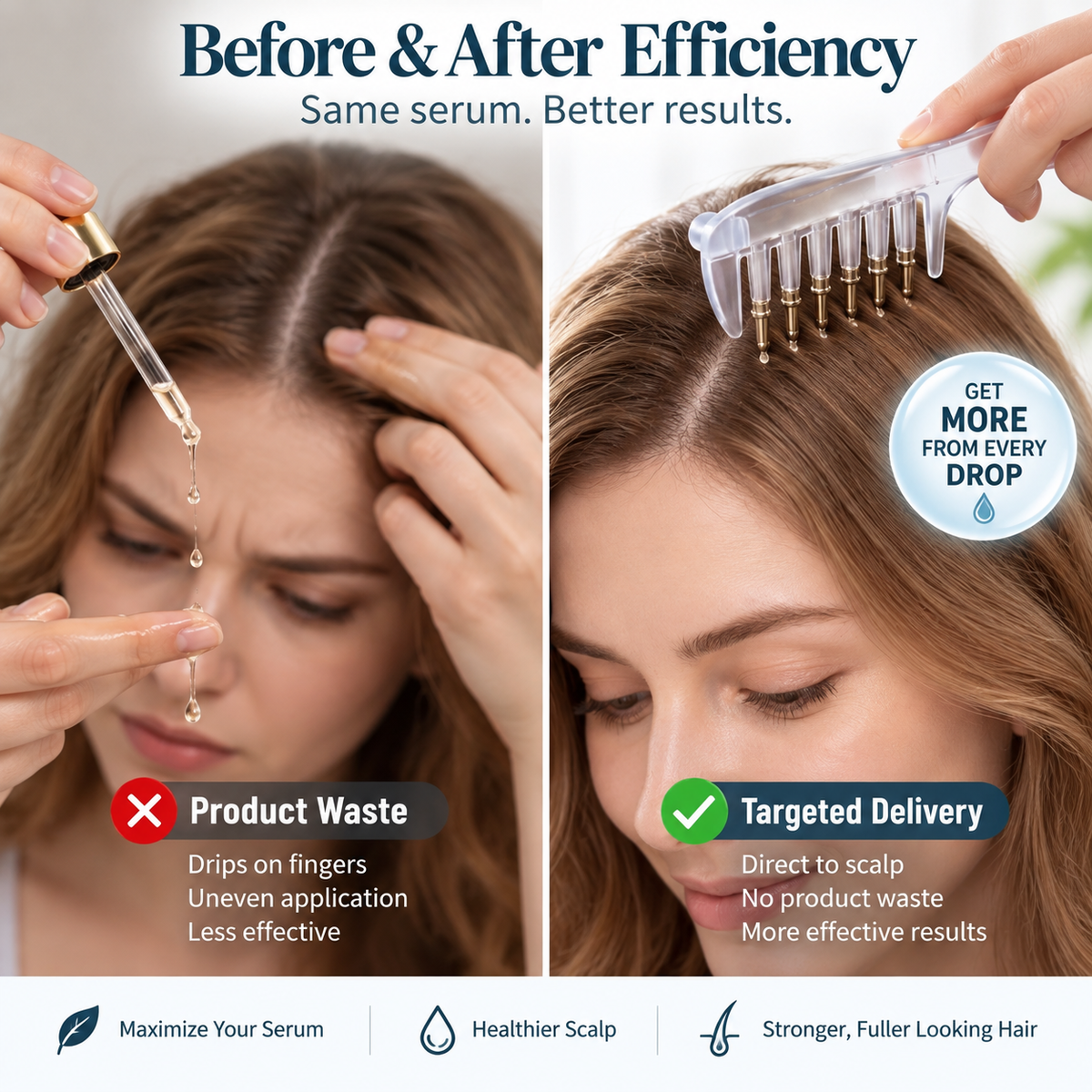 2 in 1 Scalp Massage & Hair Care Comb