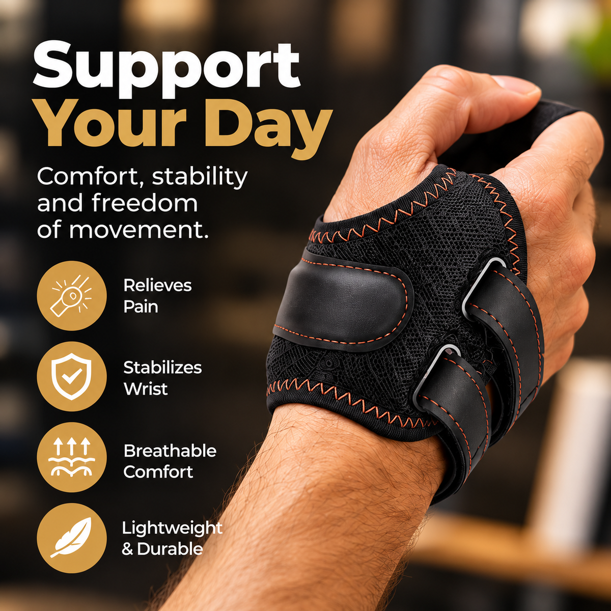 Adjustable Wrist & Thumb Support Brace