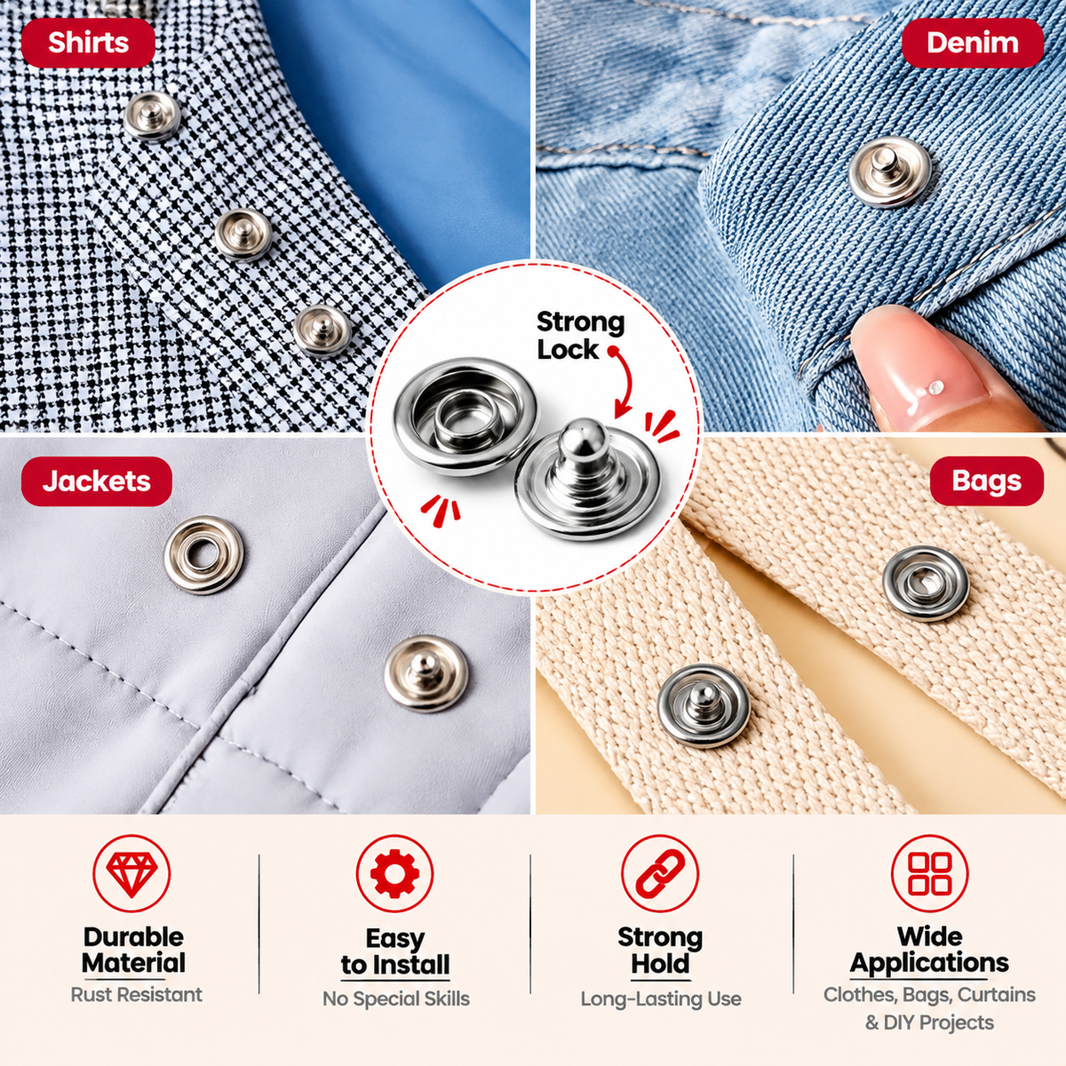 Snap Button Tool Kit