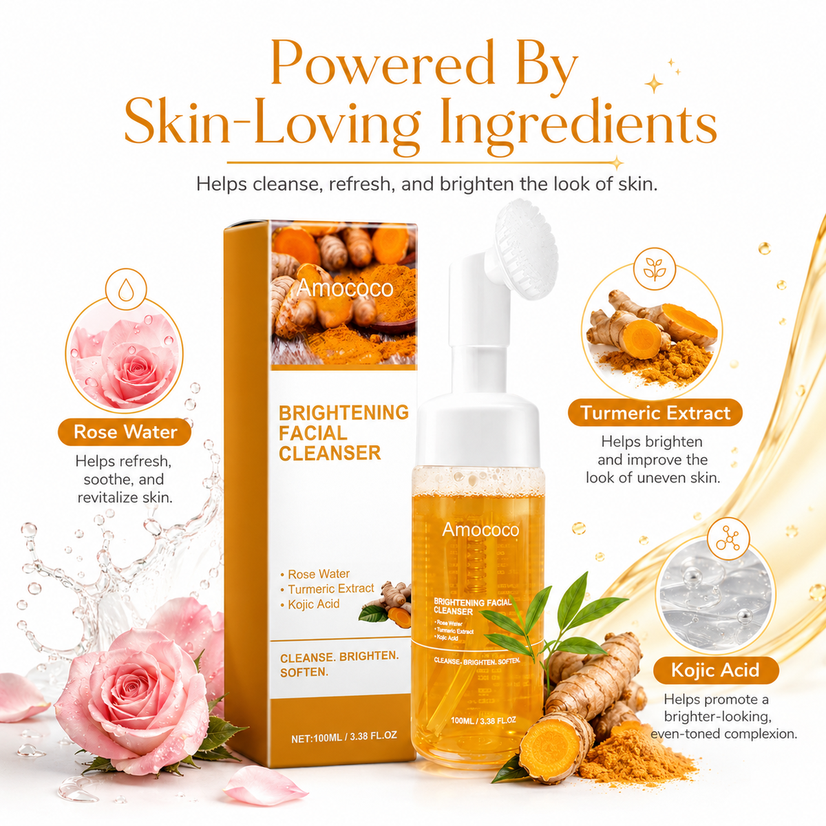 Amococo Brightening Facial Cleanser