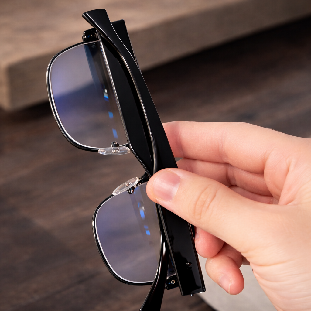 Antiblue Reading Glasses with White Light