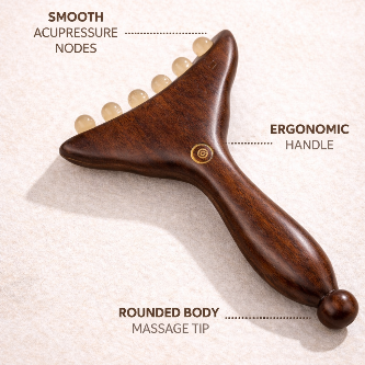 Dual Head Scalp and Body Relief Massager