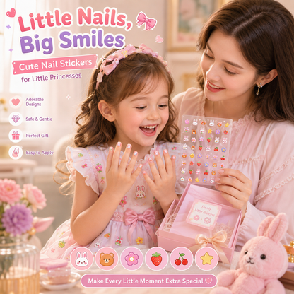 Glow In Dark Nail Stickers For Children