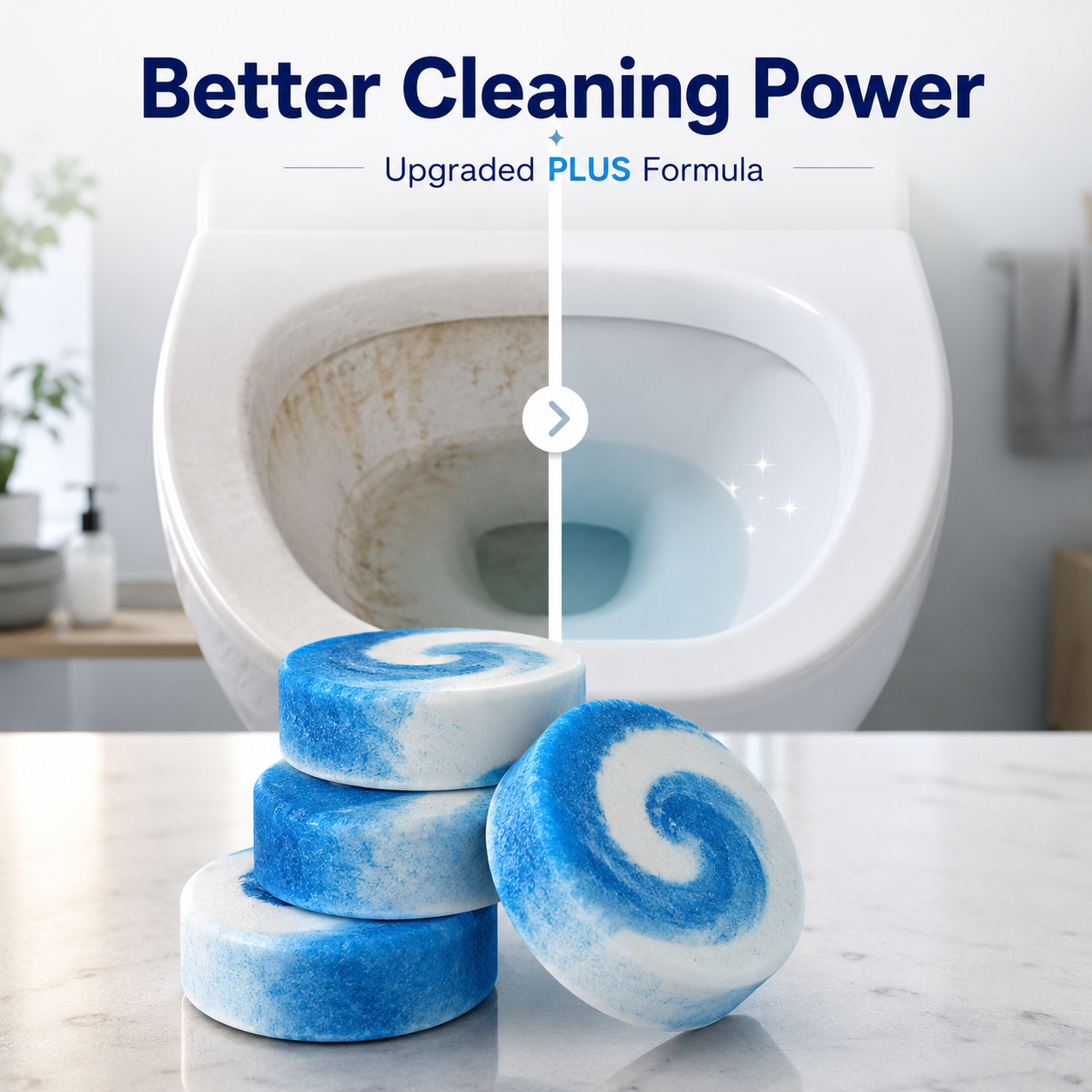 Toilet Cleaning Tablet Plus