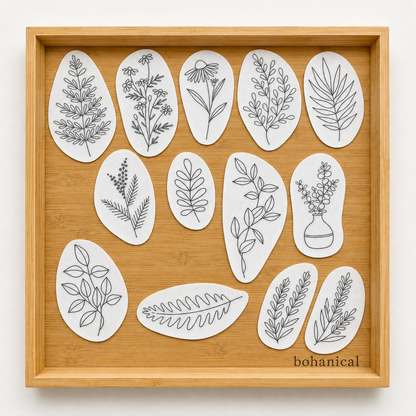Magic Embroidery Guide Stickers ( Water Soluble )