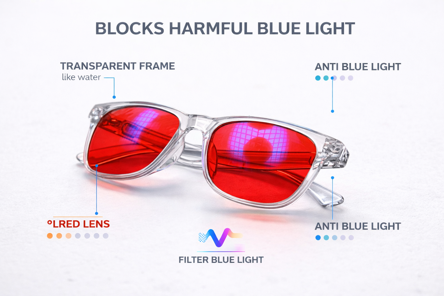 Red Guard Vision Glasses
