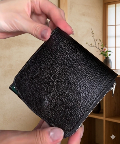 Multi-Function RFID Mini Leather Portable Wallet