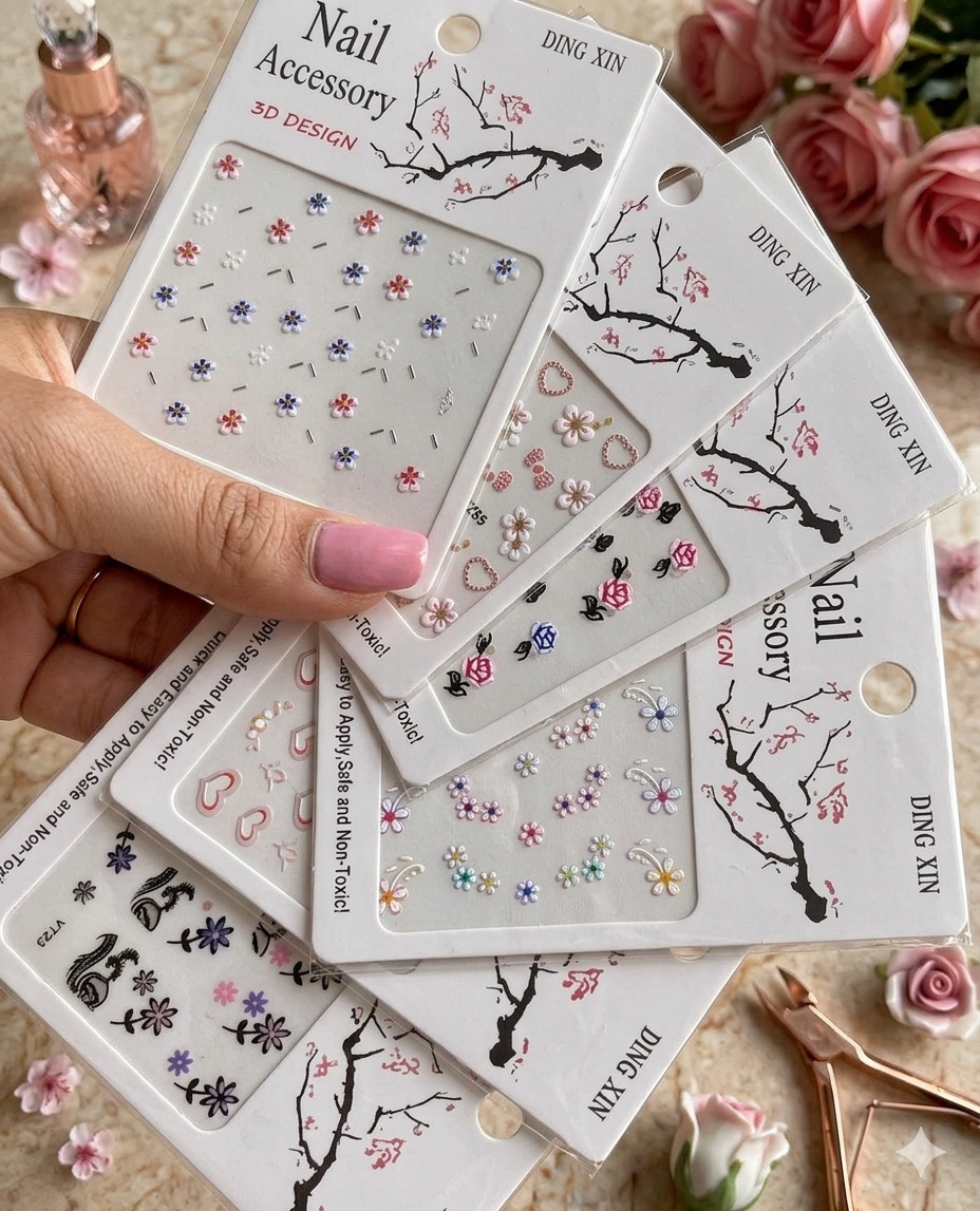 3D Self-Adhesive Nail Art Stickers