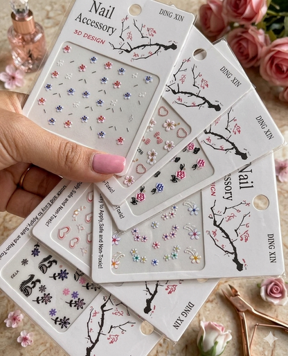 3D Self-Adhesive Nail Art Stickers