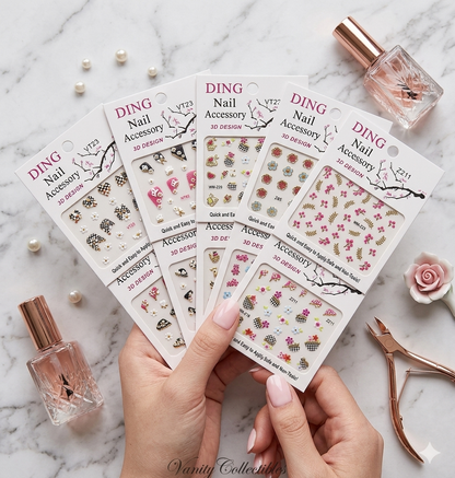 3D Self-Adhesive Nail Art Stickers
