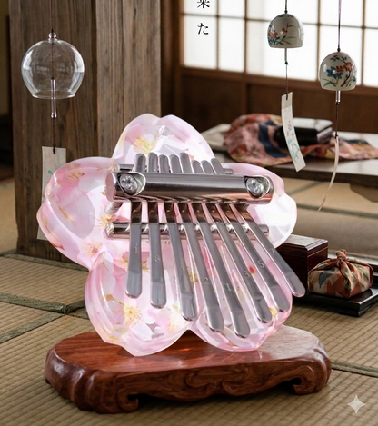 Crystal 8 Key Thumb Piano For Beginner