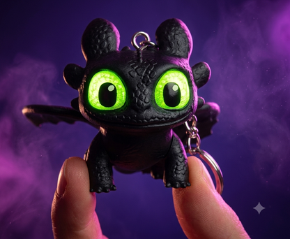 Toothless Night Fury Keychain