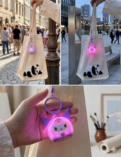 Glowing Sanrio Keychain