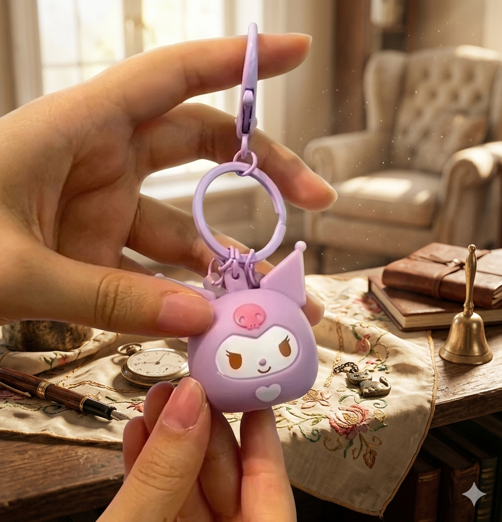Glowing Sanrio Keychain