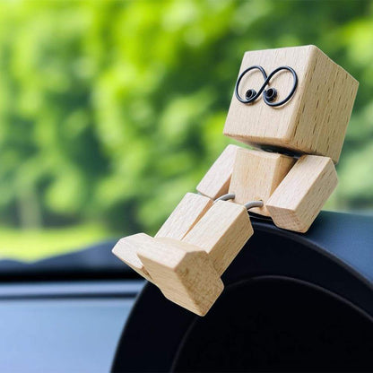 Handcrafted Wooden Block Buddy Figurines🌲