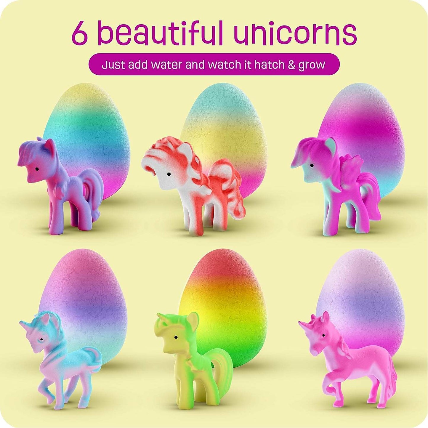 Unicorn Hatching Eggs Toy