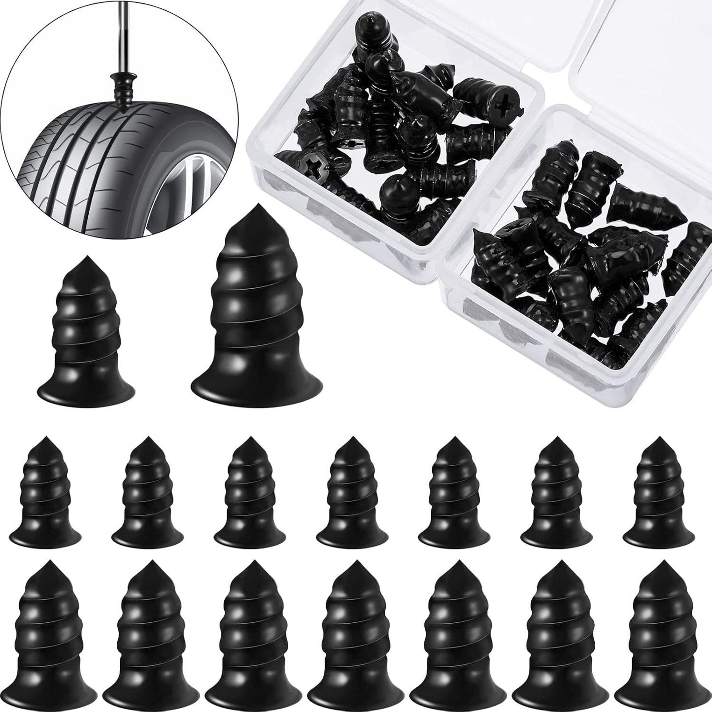 Tire Puncture Repair Rubber Plugs