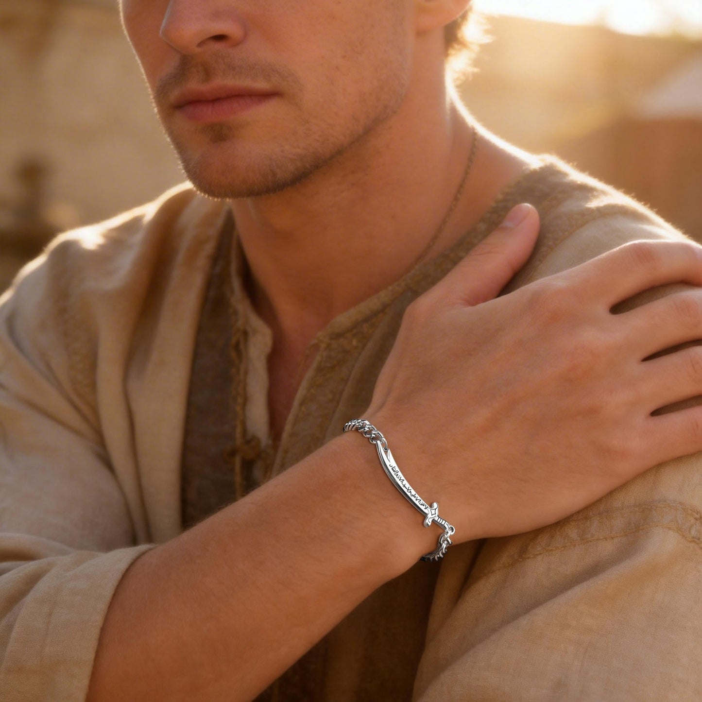 Premium Handmade Zulfiqar Sword Bracelet