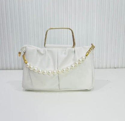 Ladies Shoulder Pearl Style Bag