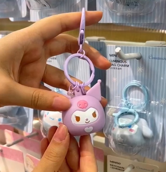 Glowing Sanrio Keychain