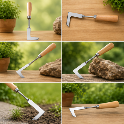 Heavy-Duty L-Shaped Crack Weeder Remover