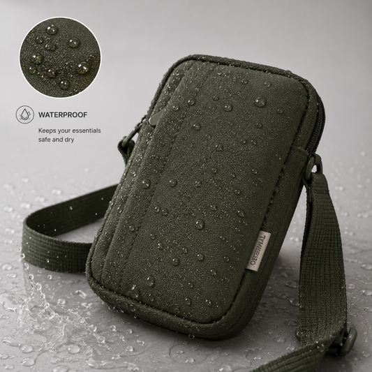 Classic waterproof crossbody  bag