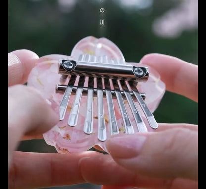 Crystal 8 Key Thumb Piano For Beginner
