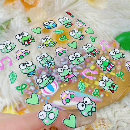 Cute Waterproof 3D Nail Stickers