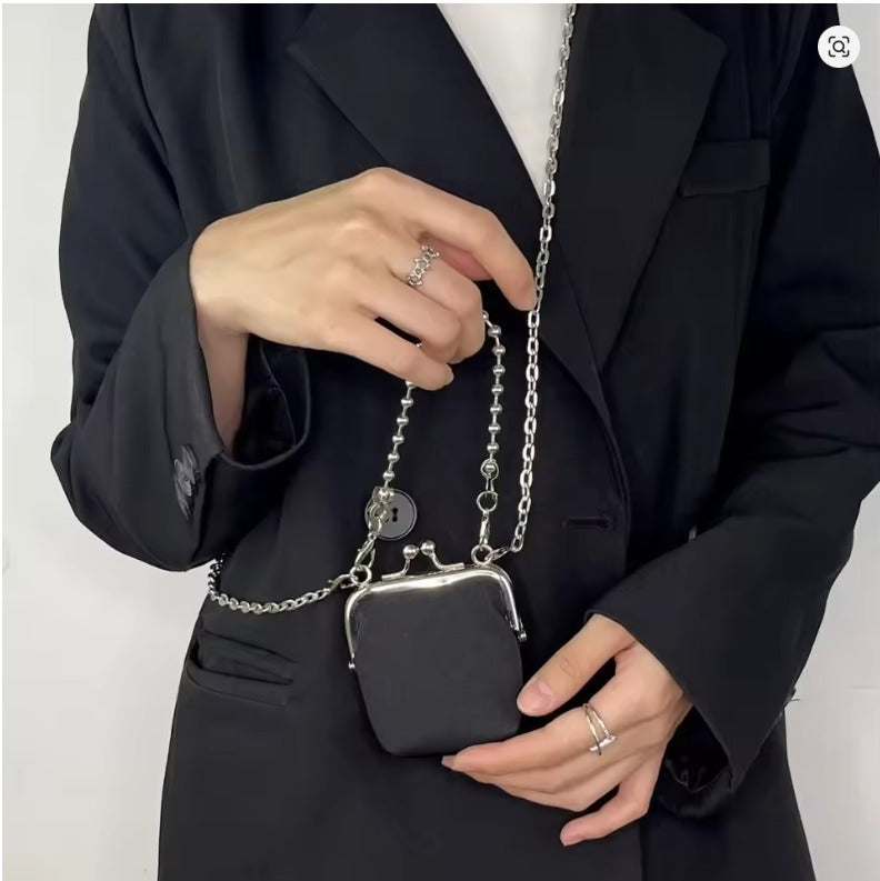 Mini Denim Style Shoulder Bag