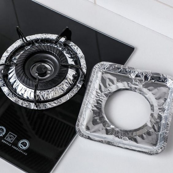 Aluminum Foil Gas Burner Protector Covers