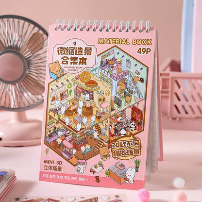 Sunshine Town Sticker Book