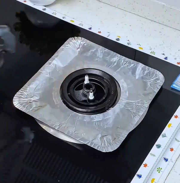 Aluminum Foil Gas Burner Protector Covers