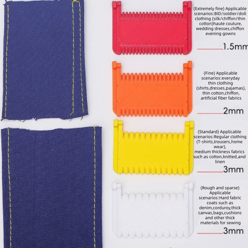 Adjustable Seam Lock Sewing Ruler