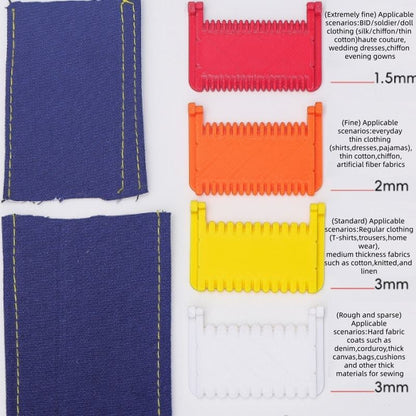 Adjustable Seam Lock Sewing Ruler