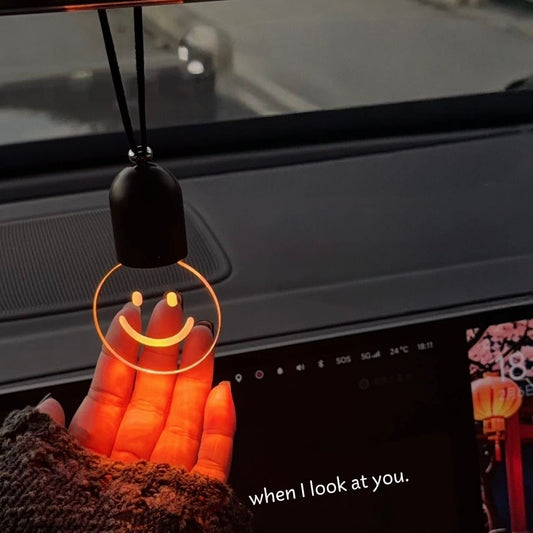 Smiley Edison Car Atmosphere Light (2 Lights)
