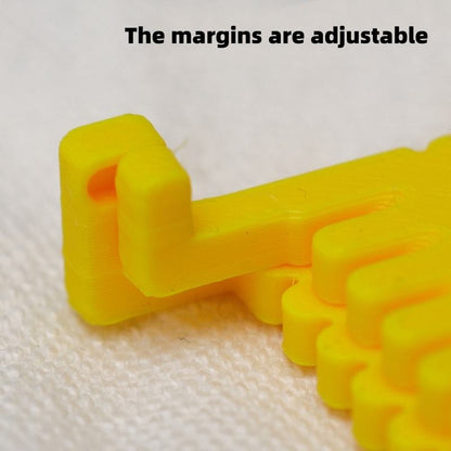 Adjustable Seam Lock Sewing Ruler