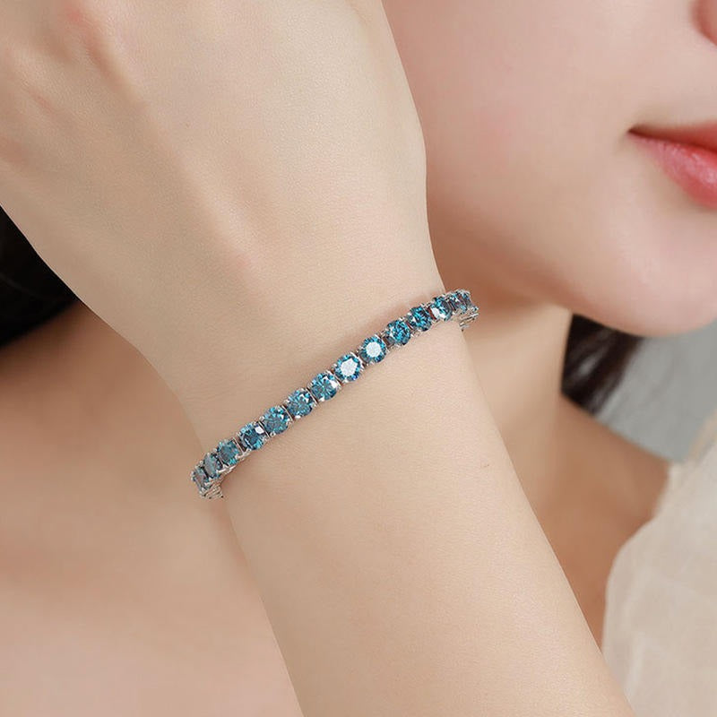 Royal Blue Crystal Bracelet