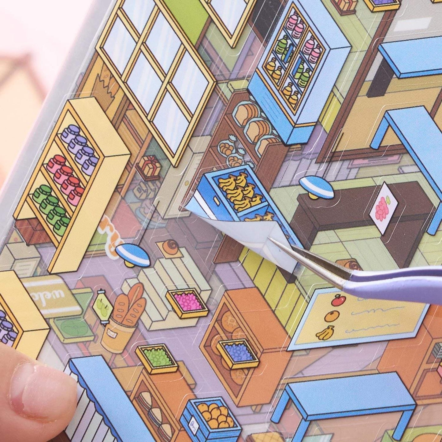 Sunshine Town Sticker Book