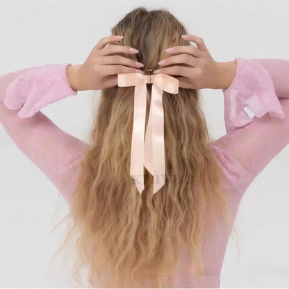 Golden Magnetic Bow Hair Clip