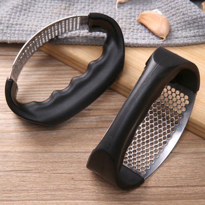 Multi-Use Stainless Steel Garlic Press