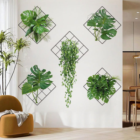 5 Pcs Mini Garden Wall Stickers
