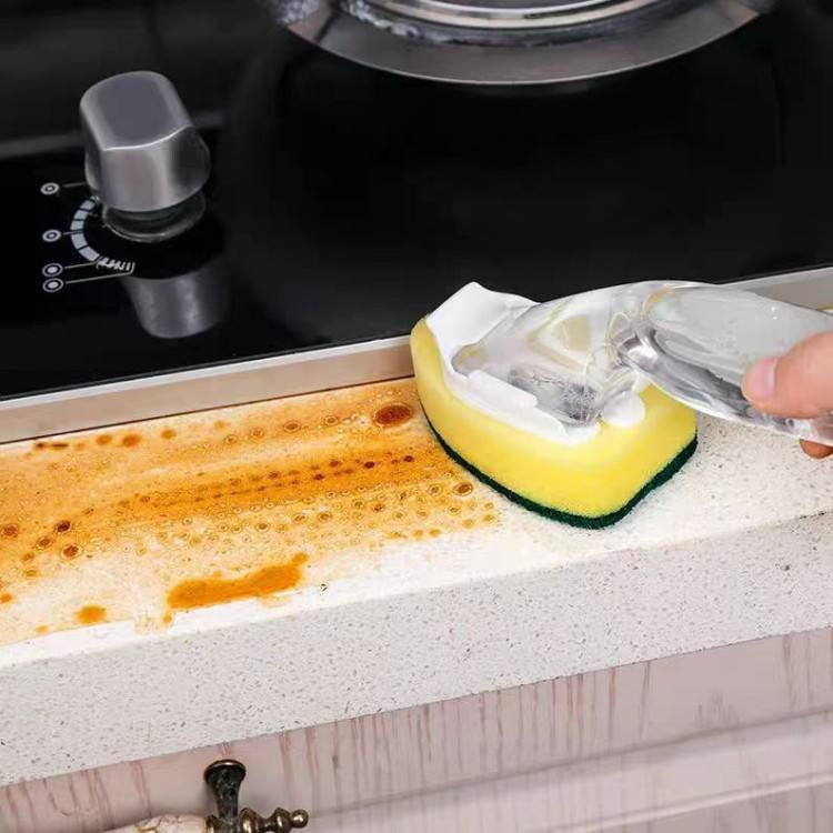 Refill Sink Cleaning Sponge Brush