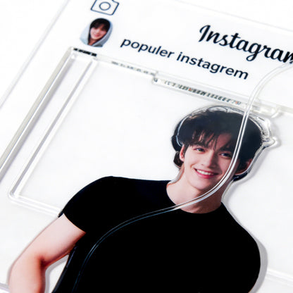 Acrylic Instagram Transparent Photocard